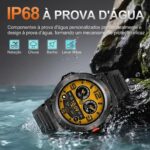 Relógio Smartwatch Aj-x19 Anjgg Lanterna Tela 1.46 Esportivo