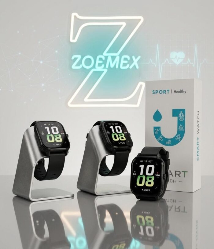 Smartwatch WGP Sport JU105 de 2.04" com Chamada Bluetooth e Monitoramento de Saúde — imagem 1