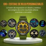 Relógio Smartwatch Aj-x19 Anjgg Lanterna Tela 1.46 Esportivo