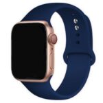 Pulseira de silicone para Smartwatch 44mm 40mm 38mm 42mm cinto de borracha smartwatch pulseira iwatch - Imagem 12