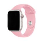 Pulseira de silicone para Smartwatch 44mm 40mm 38mm 42mm cinto de borracha smartwatch pulseira iwatch - Imagem 22