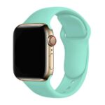 Pulseira de silicone para Smartwatch 44mm 40mm 38mm 42mm cinto de borracha smartwatch pulseira iwatch - Imagem 31