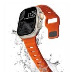 Pulseira De Silicone Para Relógio Apple Watch Band Ultra 49mm 46mm 45mm 41mm 44 40 42 38mm iwatch Serise Sport Bracelet - Imagem 4