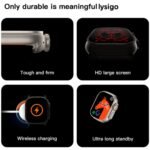 Nova T800 Ultra 2 Série 8 Relógio Ultra Smart Watch Esportivo Sem Fio À Prova D'água + pulseira - Imagem 3