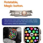 Nova T800 Ultra 2 Série 8 Relógio Ultra Smart Watch Esportivo Sem Fio À Prova D'água + pulseira - Imagem 5