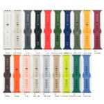 Pulseira De Silicone Para Relógio Apple Watch Band Ultra 49mm 46mm 45mm 41mm 44 40 42 38mm iwatch Serise Sport Bracelet - Imagem 2