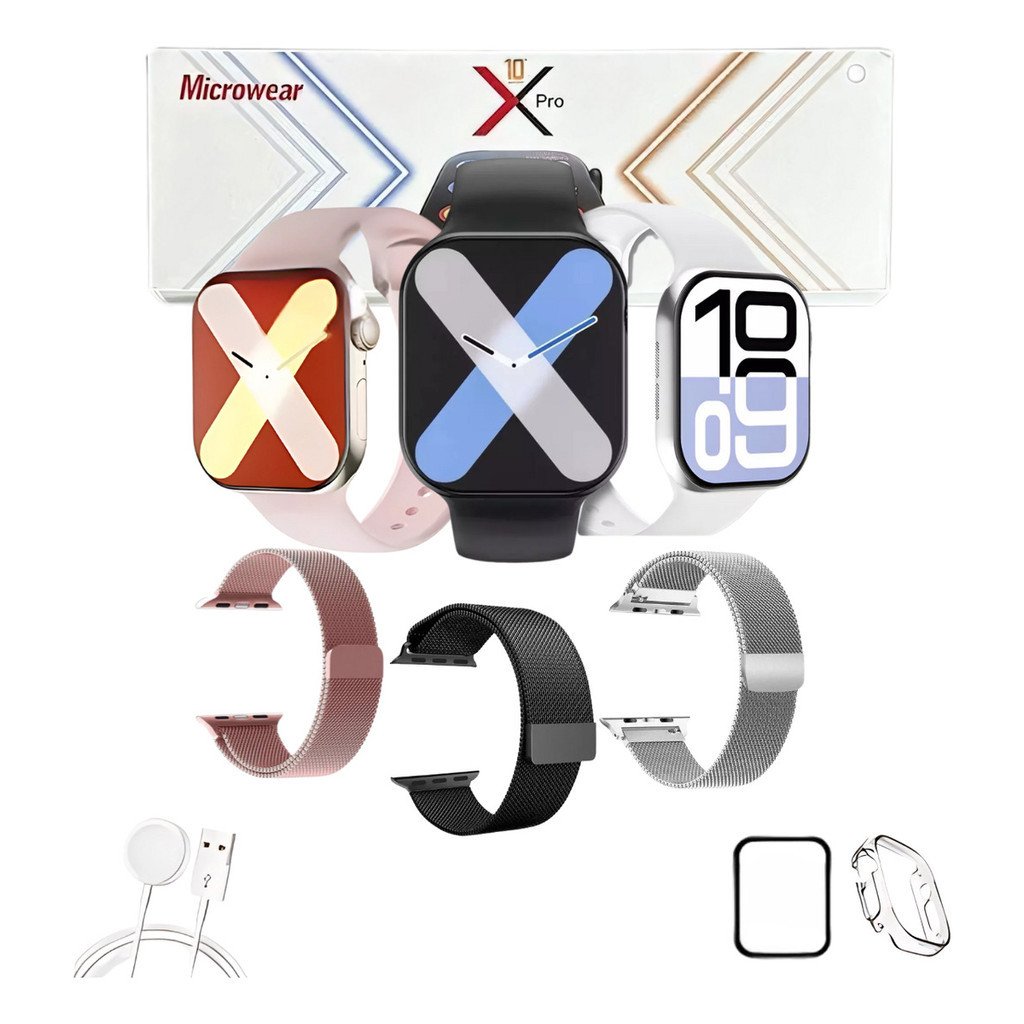 sg-11134201-7ra35-m4uxlicrcl8438 Smartwatch S10 PRO Relogio Inteligente X10 Masculino E Feminino Chatgpt Lançamento Original - Imagem 1