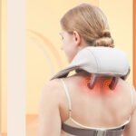 Massageador De Pescoço Inteligentes De Compressão  Sem Fio Alívio De Dor - Imagem 7