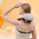 Massageador De Pescoço Inteligentes De Compressão  Sem Fio Alívio De Dor - Imagem 5