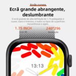 Relógio Inteligente Smartwatch Hw X Mini Amoled com 7 Pulseiras Lançamento - Imagem 8