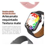 Relógio Inteligente Smartwatch Hw X Mini Amoled com 7 Pulseiras Lançamento - Imagem 7