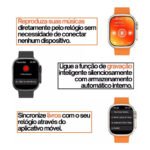 Smartwatch Relógio Inteligente Ultra 3 Serie 10 com NFC Chat GPT GPS 2gb Amoled - Imagem 5