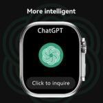 Microwear U4 Pro Relógio Inteligente Ultra Série 10 1GB ROM Bússola ChatGPT 49mm 3ATM À Prova D'Água - Imagem 4
