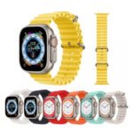 Pulseira Ocean para Smartwatch Apple Watch Series Ultra 49mm Oceano Relógio - Imagem 6