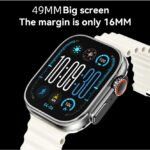 Relógio Microwear U3W Ultra Resposta WhatsApp Smartwatch Relógio Inteligente 49mm à prova d'água - Imagem 8