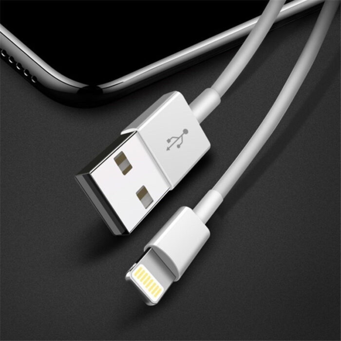 Cabo Carregador de Celular para iPhone USB de Carregamento Rápido 1m/2m 6,7,8,x,xs,xr,11,12,13 mini pro max plus — imagem 1