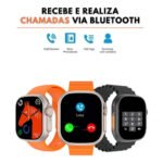 Smartwatch Relógio Inteligente Ultra 3 Serie 10 com NFC Chat GPT GPS 2gb Amoled - Imagem 7