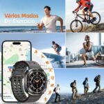 Smartwatch MA27 Relogio Inteligente Watch Ultra GPS NFC Whatsapp Chat GPT Microwear Original - Imagem 7