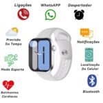 Smartwatch Feminino W10 Mini Series 41mm 8 Pulseiras Tela Amoled Serie 10 Laxasfit 2025 - Imagem 3