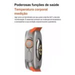 Relógio Inteligente Smartwatch GS10 Ultra Mini 2 Pulseiras IP67 - Serie 10 - Imagem 4