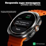 Relógio Inteligente Smartwatch SU01 Série 11 Tela AMOLED 1.43 - Imagem 5