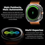 Relógio Inteligente Smartwatch SU01 Série 11 Tela AMOLED 1.43 - Imagem 6