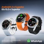 Smartwatch MA27 Relogio Inteligente Watch Ultra GPS NFC Whatsapp Chat GPT Microwear Original - Imagem 5