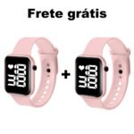 Relógio de Led Pulso Esportivo Watch Relógio digital Adulto e Infantil Esporte Prova água - Imagem 20