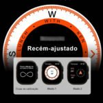 Relógio Inteligente Smartwatch GS10 Ultra Mini 2 Pulseiras IP67 - Serie 10 - Imagem 6