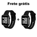 Relógio de Led Pulso Esportivo Watch Relógio digital Adulto e Infantil Esporte Prova água - Imagem 17