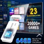 2025 NOVO Vídeo Game Stick M15 Pro 4k 64gb Hdmi Com 2 Controles Sem Fio +20mil Jogos - Imagem 3