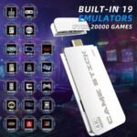 2025 NOVO Vídeo Game Stick M15 Pro 4k 64gb Hdmi Com 2 Controles Sem Fio +20mil Jogos - Imagem 6