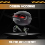 Fone Gamer Bluetooth Sem Fio Com Microfone Premium e Isolamento Acústico Bass Potente PC e Celular - Imagem 3