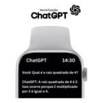 Relógio Smartwatch A10 Mini A Prova D'água Amoled 2 Pulseira - Imagem 8