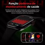 Relógio Smartwatch A10 Mini A Prova D'água Amoled 2 Pulseira - Imagem 4