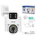 Câmera de Segurança Wi-Fi Externa 360° PTZ Full HD 1080P – Visão Noturna Colorida, Áudio, Alarme, IP66, ICSEE fang - Imagem 6