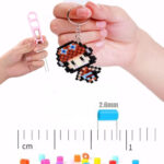 Conjunto Hama Beads 10.000 Pçs 24 Cores 2,6mm E Organizadora Plástico Maleável PixelArt - Imagem 4