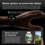 Smartwatch HW Ultra 3 Call 5G com Tela AMOLED 2.2 Câmera GPS 1GB BT Chamadas e Monitor de Saúde - Imagem 5
