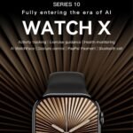 Smart Watch relogio WL X PRO inteligente 46mm series 10 2 Pulseiras BPM  Esportes - Imagem 2