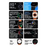 Smartwatch W10 Ultra Mini Com 8 Pulseiras Série 10 Tela AMOLED 41mm - Imagem 7