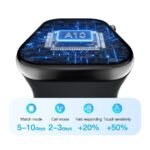 Smart Watch relogio WL X PRO inteligente 46mm series 10 2 Pulseiras BPM  Esportes - Imagem 6