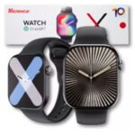Smartwatch W10 Serie 10 Microwear 46mm Original Chat GPT Armazena 1GB Foto Musica IP68 Termometro - Imagem 2