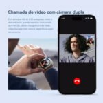 Relógio Smartwatch HW Ultra 2 Call5G Tela AMOLED 2.2 Chip Integrado GPS 16GB Armaz Bluetooth e Saúde - Imagem 9