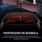 Smartwatch N10 Ultra 2 Relógio Inteligente 49mm Premium com 4 Pulseiras Extras Design Moderno - Imagem 4