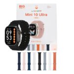Smartwatch W10 Ultra Mini Com 8 Pulseiras Série 10 Tela AMOLED 41mm - Imagem 2