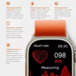 Smartwatch N10 Ultra 2 Relógio Inteligente 49mm Premium com 4 Pulseiras Extras Design Moderno - Imagem 6