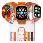 Relógio Smartwatch HW Ultra 2 Call5G Tela AMOLED 2.2 Chip Integrado GPS 16GB Armaz Bluetooth e Saúde