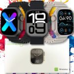 Relógio Microwear U3W Ultra Resposta WhatsApp Smartwatch Relógio Inteligente 49mm à prova d'água