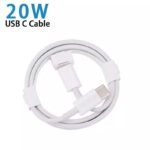 Cabo de iPhone Lightning 20W Usb-C Tipo C  1M/2M USB de Carregamento Rápido/Dados - Imagem 4