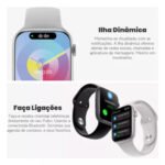 Smartwatch W10 Serie 10 Microwear 46mm Original Chat GPT Armazena 1GB Foto Musica IP68 Termometro - Imagem 3